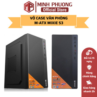 Vỏ Case Máy Tính Văn Phòng MIXIE S3 M-ATX - Hàng Chính Hãng