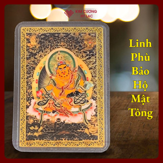 Thẻ đồng phong thủy các vị phật mật tông chiêu tài lôc, cầu bình an, may mắn