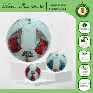 Bóng đá số 4, 5 may da Pu các loại tiêu chuẩn thi đấu tặng kèm kim lưới- Hoàng Lâm Sports