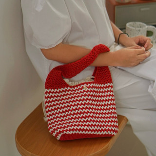 Túi đeo vai nữ đan móc CLOU - WAVY BAG