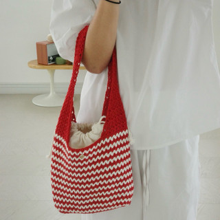 Túi đeo vai nữ đan móc CLOU - WAVY BAG