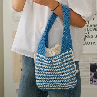 Túi đeo vai nữ đan móc CLOU - WAVY BAG
