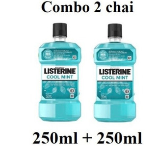 Combo 2 Chai Nước súc miệng Listerine chai 250ml
