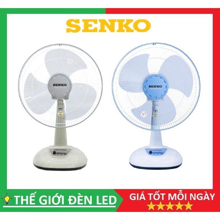 [HỎA TỐC] Quạt bàn Senko, quạt hộp, quạt lửng B102,1212, 1213, 1210,1216,1612, 1616 công suất 47W chính hãng