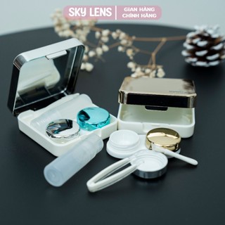 {Vip}-Khay đựng Lens Cao cấp-Khẳng định đẳng cấp Sky Contact lens
