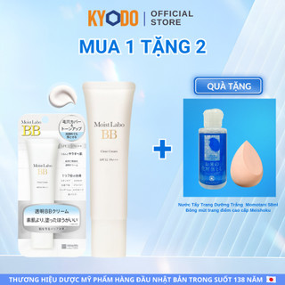 Kem Nền MEISHOKU Moist-Labo BB Trang Điểm Nâng Tông SPF32 PA+++ 30G