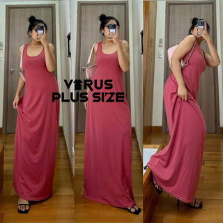 [virusplussize]Sale outlet - Đầm Maxi Balo Melrose xuất xịn bigsize
