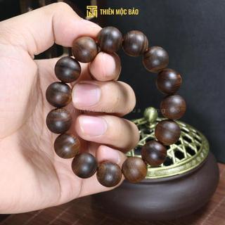 Vòng tay gỗ Bách xanh Mộc Châu chìm nước 8/10/12/14/16/18/20mm - Thơm ngọt tự nhiên | Thiêm Mộc Bảo