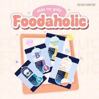 Mặt Nạ Giấy Foodaholic Essential Mask