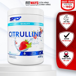 SFD Nutrition Citrulline (66 Servings) 400g  Tăng Sức Mạnh - Sức Bền Trong Tập