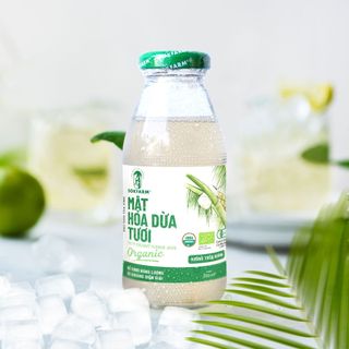 Nước uống mật hoa dừa sokfarm - chai 250ml - foodmap