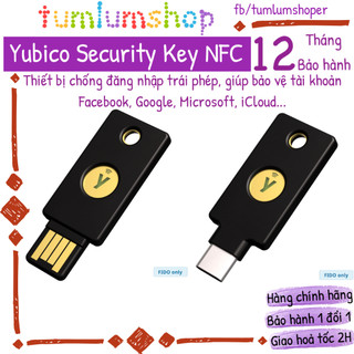 Yubico Security Key NFC - Thiết bị xác thực 2 yếu tố phần cứng