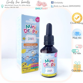Dha dạng nhỏ giọt cho bé natures aid dha drops 50ml