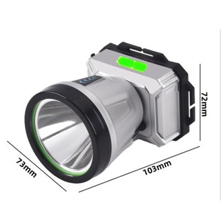 Đèn pin Led siêu sáng đội đầu 1 bóng [CÓ VIDEO]