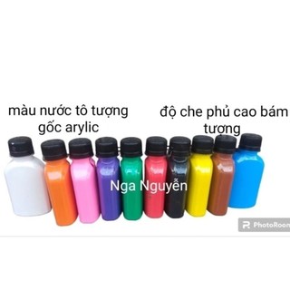 Màu nước tô tượng 100ml cao cấp