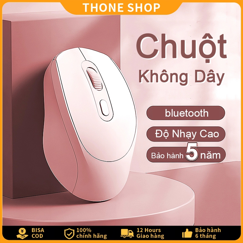 Chuột không dây Bluetooth EAGET256 wireless 2.4Ghz sạc pin chống ồn siêu nhạy dùng cho laptop MCBook