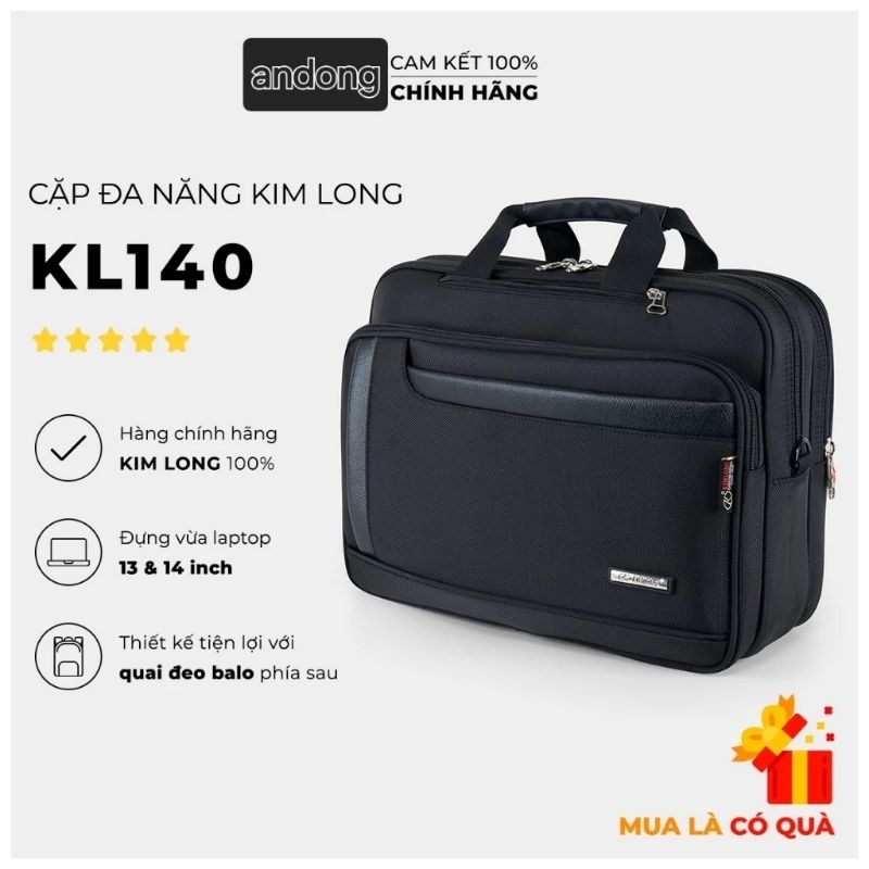 CẶP LAPTOP KIM LONG CẶP ĐA NĂNG KIM LONG