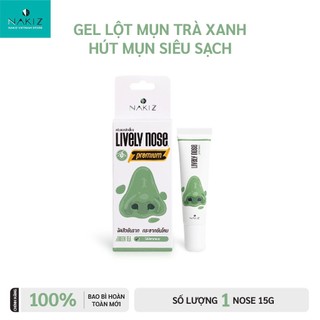  NAKIZ LIVELY NOSE | Kem lột mụn cám mụn đầu đen Nakiz Thái Lan 