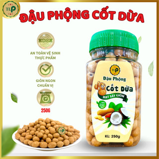 Đậu phộng cốt dừa tân lộc phát hũ 250g