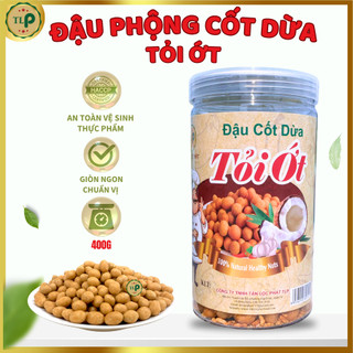 Đậu phộng cốt dừa tỏi ớt tân lộc phát hũ 350g