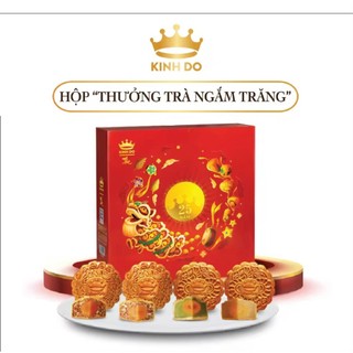 [CHÍNH HÃNG] KINH ĐÔ. DÒNG BÁNH NƯỚNG LỚN NHÂN MẶN NGỌT 210G. BÁNH TRUNG THU KINH ĐÔ 2024