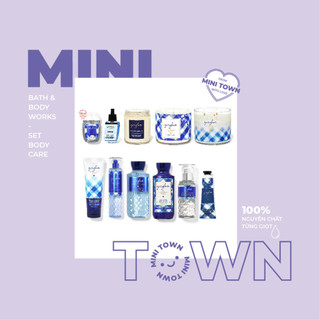 GINGHAM - Xịt Thơm Dưỡng Thể Lưu Hương Toàn Thân Nến Thơm Bath & Body Works