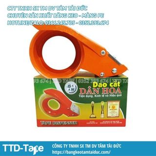 Dao cắt băng keo sắt 6P nhãn hiệu Dân Hoa