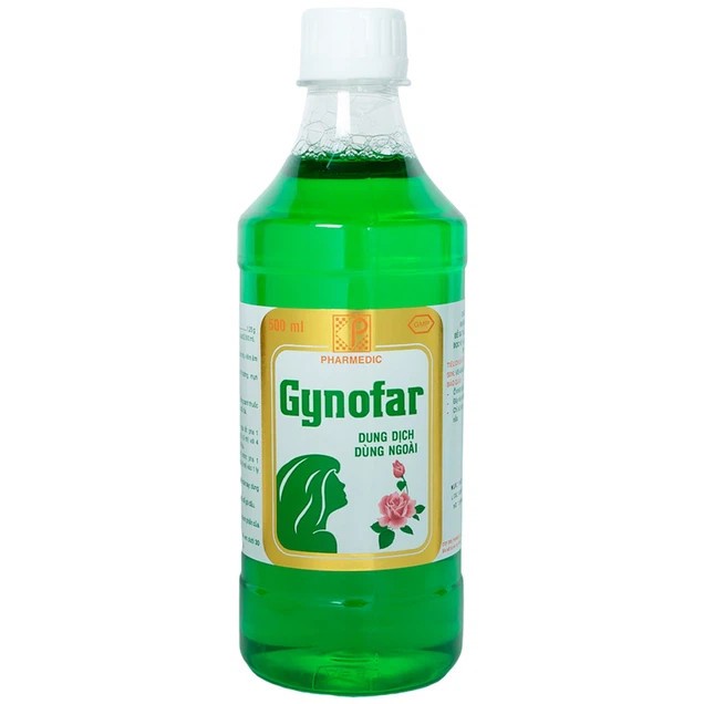 Dung dịch vệ sinh Gynofar Pharmedic 500ml