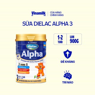 Sữa bột Dielac Alpha 3 - Hộp thiếc 900g