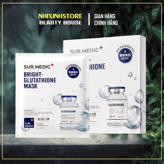 [1 HỘP] Mặt Nạ Trắng Da Sur.Medic Bright Glutathione Mask