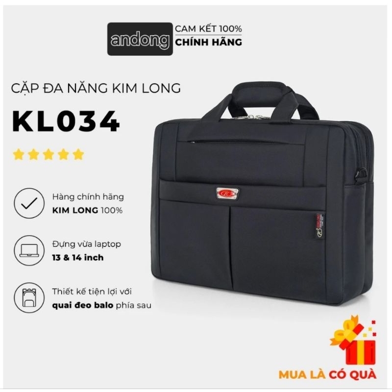 CẶP ĐEN, CẶP ĐA NĂNG KIM LONG KL 034