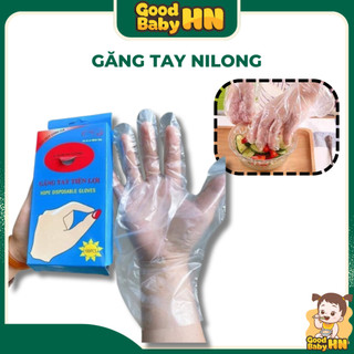 Gang tay nilong tiện lợi hộp 100 cái