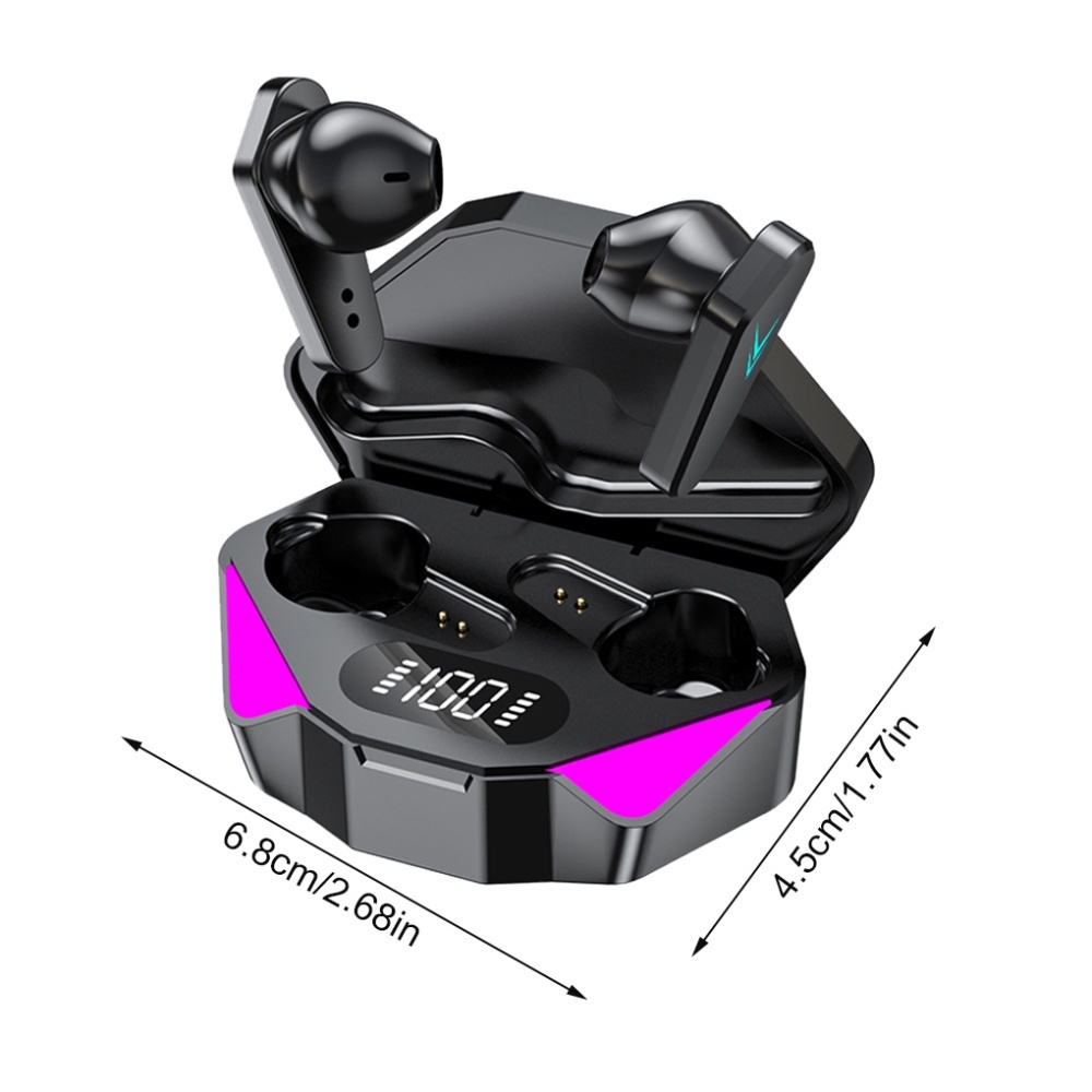 Tai nghe gaming Bluetooth không dây X15 TWS có màn hình LED chống nước có mic | BigBuy360 - bigbuy360.vn