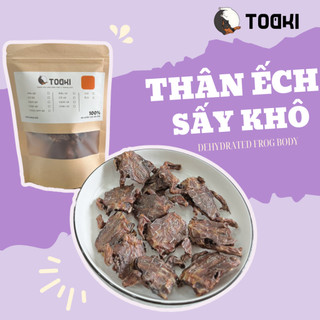 Thân Ếch Sấy Khô TODKI cho chó mèo - snack, treats thú cưng nhà làm giúp Giảm Stress, Sạch Răng