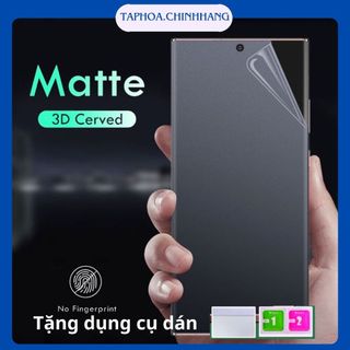 Dán ppf nhám chống vân tay dành cho samsung s8 s9 s8+ s9+ s10 s10+ note8 note9 note10 note10+