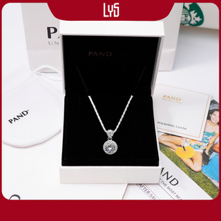 Dây chuyền Bạc nữ Lys Sparkling Radiance Necklace 6080 Fullbox hộp PAN đầy đủ phụ kiện PAN