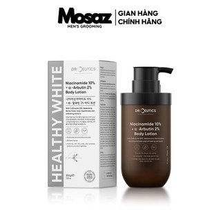 Sữa Dưỡng Thể Trắng Da DrCeutics Niacinamide 10% + Alpha-Arbutin 2% Body Lotion Healthy White 200g