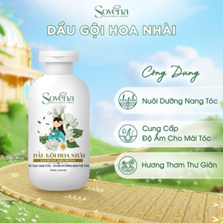 Dầu gội Hoa Nhài, Dầu xả Hoa Nhài nuôi dưỡng chuyên sâu mái tóc mềm mượt, hương thơm thư giãn | Sovena Natural Vietnam