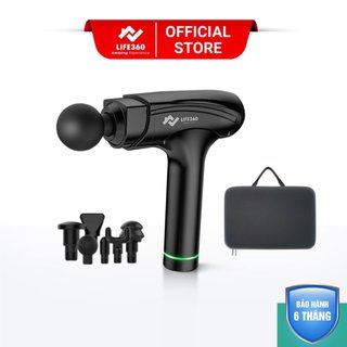 Máy Massage Cầm Tay Thông Minh Life360 MS-AL21, Mát Xa Toàn Thân, Giảm Đau 20 Cấp Độ -Hàng chính hãng - BH 1 năm