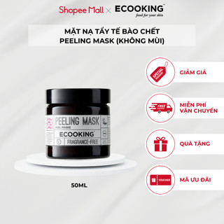 Mặt nạ tẩy tế bào chết dạng gel giúp da căng mịn mềm mại Peeling Mask Fragrance Free 50ml Ecooking