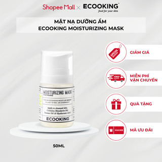 Mặt nạ dưỡng ẩm giúp làm đều màu và sáng da, cân bằng độ ẩm Moisturizing Mask 50ml Ecooking
