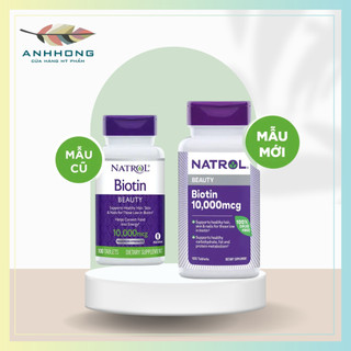 Viên uống natrol biotin 10000 mcg hộp 100 viên của mỹ