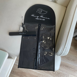 Túi Đựng Bảo Quản Tóc Giả Khoá Kéo & Móc Kẹp Chuyên Dụng Tóc Kẹp