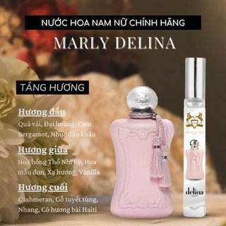 Nước hoa Delina chính hãng nước hoa nữ thơm lâu Marly Delina 10ml