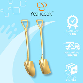 YEAHCOOK🇻🇳 Thìa muỗng inox 304 cao cấp phù hợp để ăn bánh ngọt trái cây và úng dụng trong pha chế