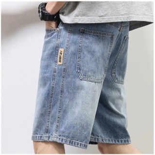 Quần short Jeans nam 1181 Quảng Châu cao cấp ống xuông phom dáng Regular năng động trẻ trung