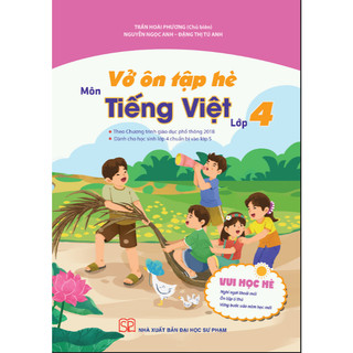 Sách - vở ôn tập hè môn tiếng việt lớp 4 - nxbđhsp