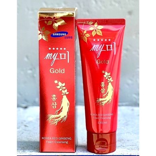 (Chính Hãng) Sữa Rửa Mặt Hồng Sâm Đỏ My Gold