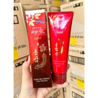 (Chính Hãng) Sữa Rửa Mặt Hồng Sâm Đỏ My Gold