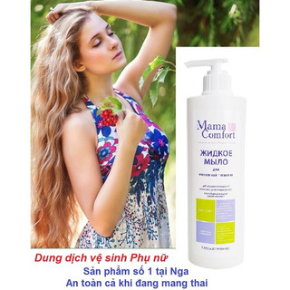 Dung dịch vệ sinh ddvs phụ nữ MAMA COMFORT Date 05/26 dịu nhẹ an toàn cho phụ nữ bầu, mang thai 250ml Chính hãng tem phụ